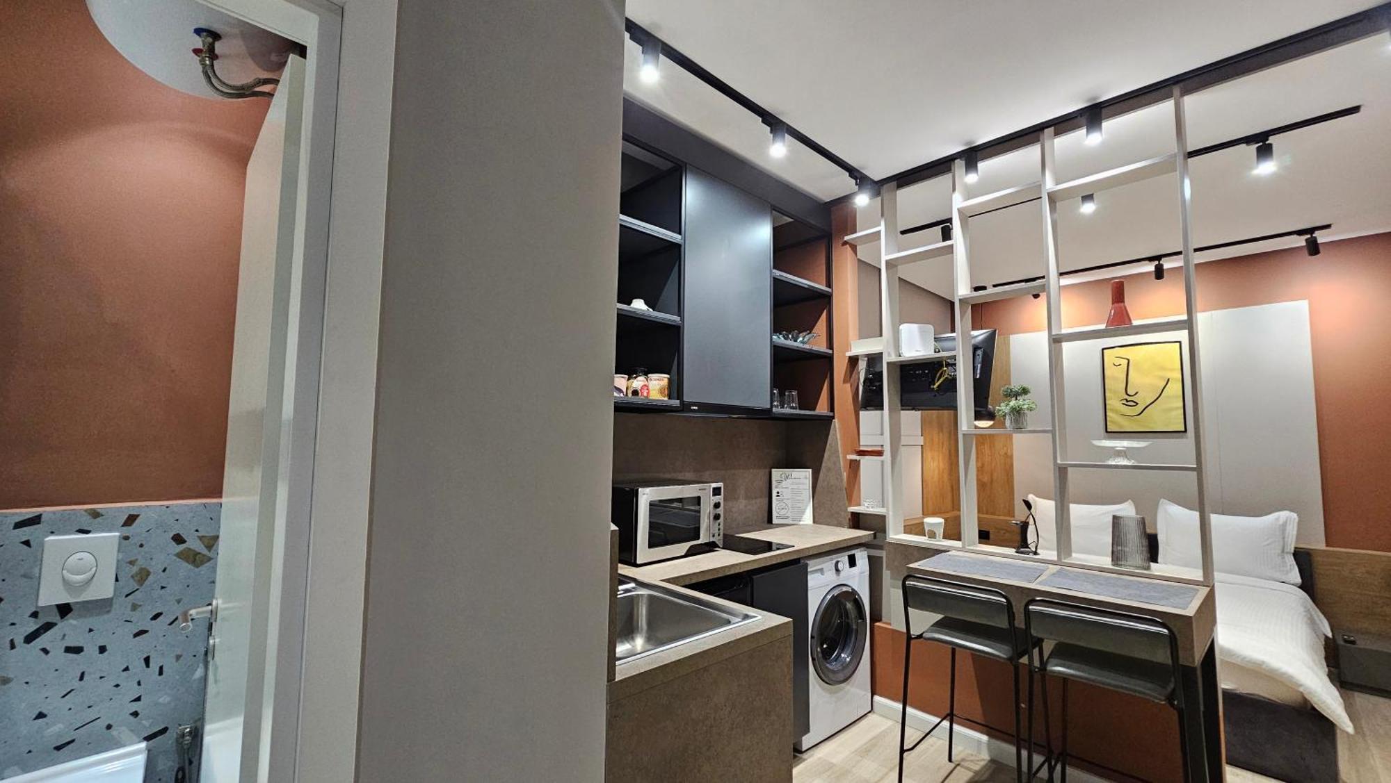 Tam Serviced Studio Apartments Next To Blloku Tirana Exterior photo